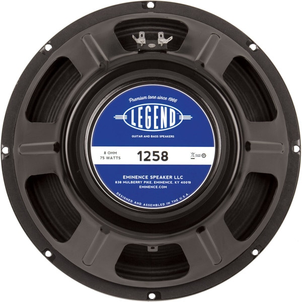 Main product image for Eminence Legend 1258 12" Guitar Speaker 8 Ohm 290-486